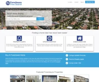 Foreclosurefreesearch.com(Foreclosures) Screenshot