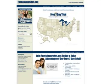 Foreclosurenet.net(会社でも何でもそうですが、ボーナスって嬉しいも) Screenshot
