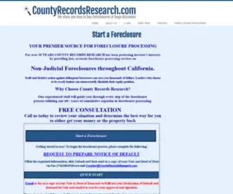 Foreclosureprocessing.com(Chart) Screenshot