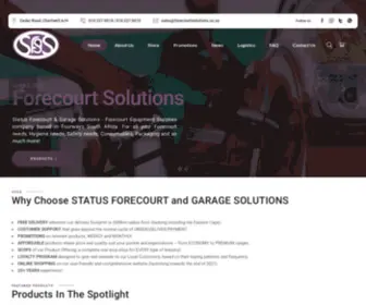 Forecourtsolutions.co.za(Status Forecourt & Garage Solutions) Screenshot