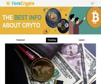 Forecrypto.net(Fore Crypto) Screenshot