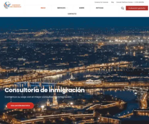 Forefrontmultiservices.com(Immigration Consultancy Services) Screenshot