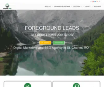 Foregroundleads.com(Foregroundleads) Screenshot