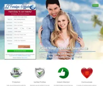 Foreignaffair.com(Foreign Affair) Screenshot