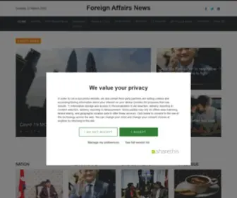 Foreignaffairsnews.com(Foreign Affairs News) Screenshot