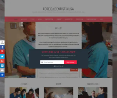 Foreigndentistinusa.com(Foreigndentistinusa) Screenshot