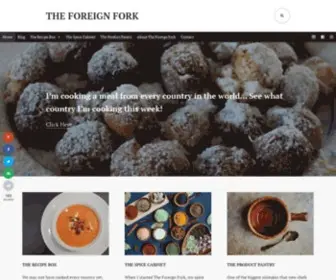 Foreignfork.com(Learning to Cook) Screenshot