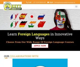 Foreignlanguagestraining.com(Foreign language courses in Kolkata) Screenshot