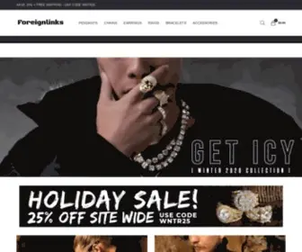 Foreignlinksnyc.com(Hip Hop Jewelry) Screenshot