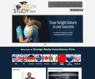 Foreignstudy.com.bd(Foreignstudy) Screenshot