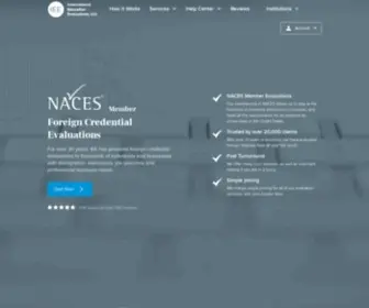 Foreigntranscripts.com(IEE) Screenshot