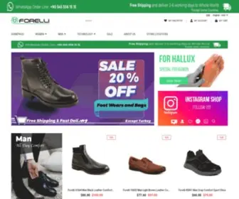 Forelli.com.tr(Forelli Shoes Corporate Web Site) Screenshot