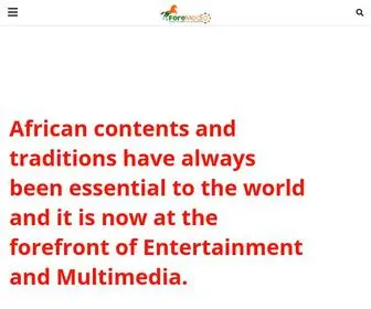 Foremediagroup.com(Building Digital Ecosystem for African Creators) Screenshot