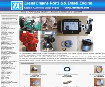 Forengine.com(CUMMINS PARTS) Screenshot