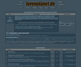 Forenplanet.de(Vbulletin) Screenshot