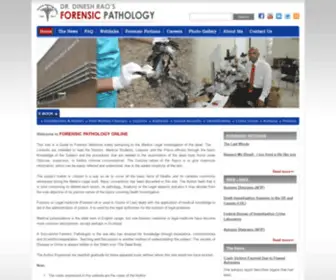 ForensicPathologyonline.com(Forensic Pathology Online) Screenshot