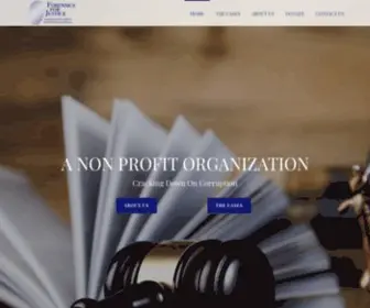 Forensicsforjustice.org(Forensics For Justice) Screenshot