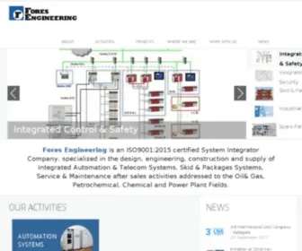 Fores.it(Homepage) Screenshot