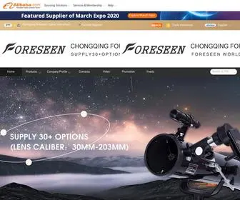 Foreseenoptics.com(Foreseen optics instrument co) Screenshot