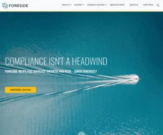 Foreside.com(Consulting Services) Screenshot