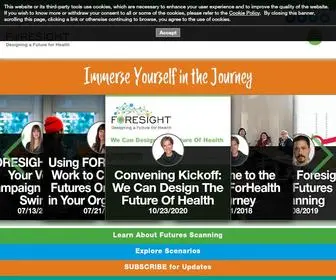 Foresightforhealth.org(FORESIGHT) Screenshot