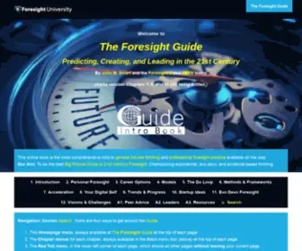 Foresightguide.com(A Big Picture Guide to the 21st Century) Screenshot