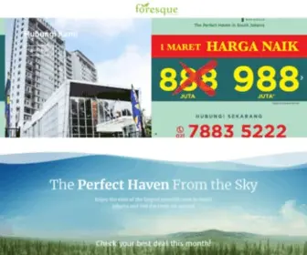 Foresque.co.id(Foresque Website) Screenshot