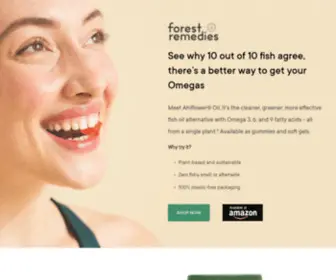 Forest-Remedies.com(Vegan Omega 3) Screenshot