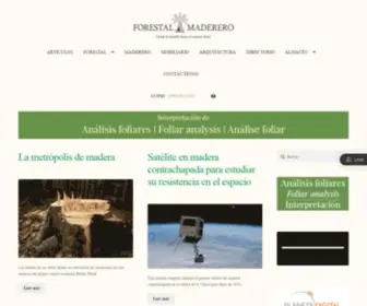 Forestalmaderero.com(Forestal Maderero) Screenshot