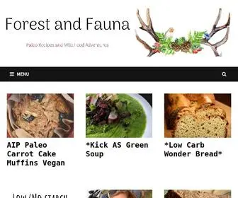 Forestandfauna.com(Forest and Fauna) Screenshot