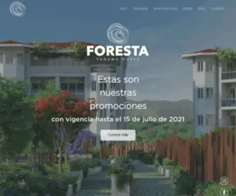 Forestapanama.com(Apartamentos en Panamá Norte) Screenshot