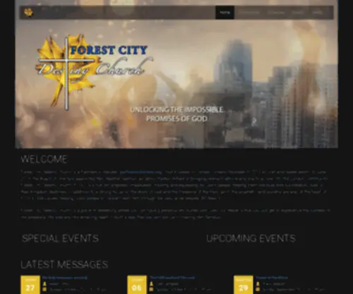 Forestcitydestinychurch.org(Forest City Destiny Church) Screenshot