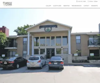 Forestcoveapthomes.com(Find the serenity you deserve at Forest Cove Apartments in Dallas) Screenshot