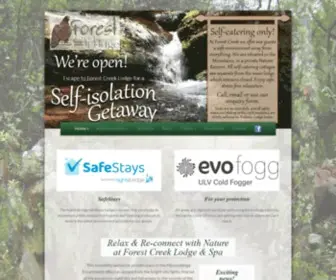 Forestcreek.co.za(Forest Creek Lodge) Screenshot