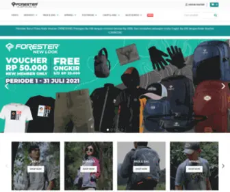 Foresteradventure.com(The Real Explorer Gear) Screenshot