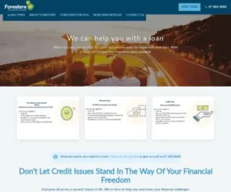 Foresters.org.au(Foresters Community Finance) Screenshot