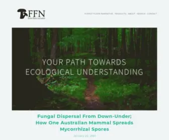 Forestfloornarrative.com(Forest Floor Narrative) Screenshot
