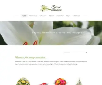 Forestflowers.com.au(FOREST FLOWERS) Screenshot