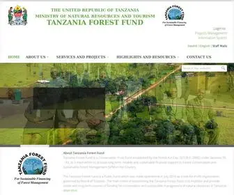 Forestfund.go.tz(Tanzania Forest Fund (TFF)) Screenshot