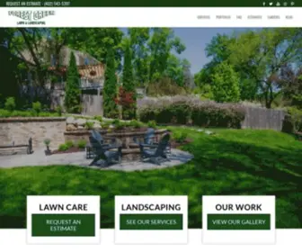 Forestgreenlawncare.com(Forest Green Lawn & Landscaping) Screenshot