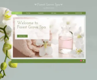 Forestgrovespa.com(Forest Grove Spa) Screenshot