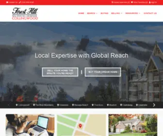 Foresthillcollingwood.com(Forest Hill Real Estate Collingwood) Screenshot