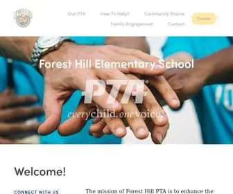 Foresthillpta.com(Forest Hill PTA Home) Screenshot