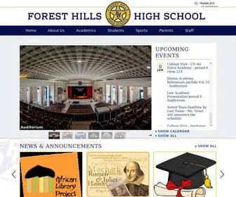 Foresthillshs.org(Forest Hills High School) Screenshot