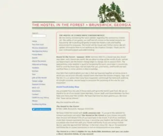 Foresthostel.com(Hostel in the Forest) Screenshot