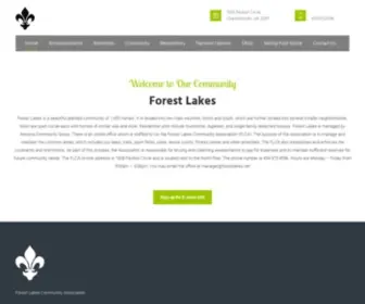 Forestlakes.net(Forest Lakes) Screenshot