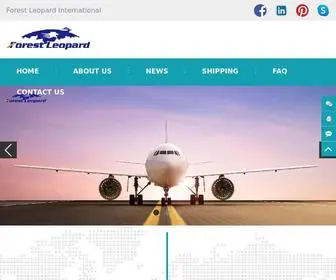 Forestleopard.com(Forest Leopard International Logistics) Screenshot