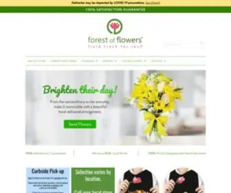 Forestofflowersoakville.com(Forest of Flowers) Screenshot