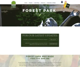 Forestparklr.com(Forest Park Elementary PTA) Screenshot