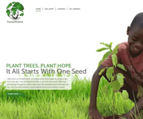 Forestplanet.org(Forestplanet) Screenshot